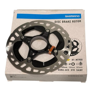 Shimano RT-MT900 Disc Brake Rotor 140mm Center Lock Silver Dura-Ace XTR MTB